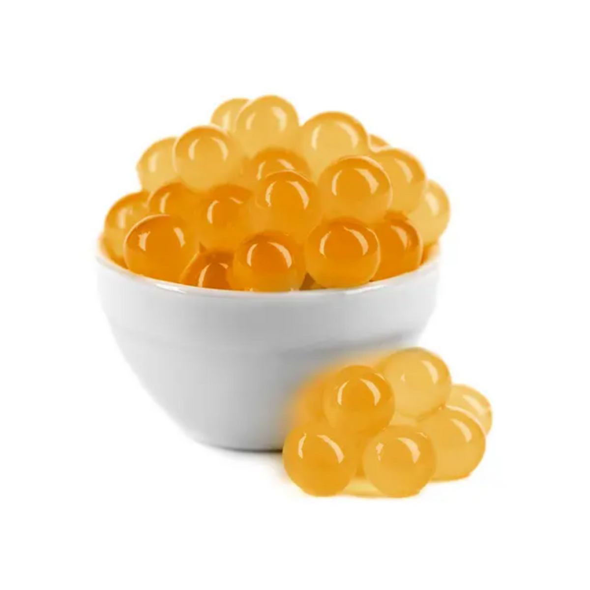 Passion Fruit Popping Boba 3.2 kg — Bubble Tea Supply Pakistan