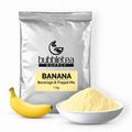 Banana Beverage & Frappé Mix 1 kg, Bubble Tea Supply packaging illustration