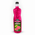 Pink Guava Syrup 900 g, BEVBO bottle mockup